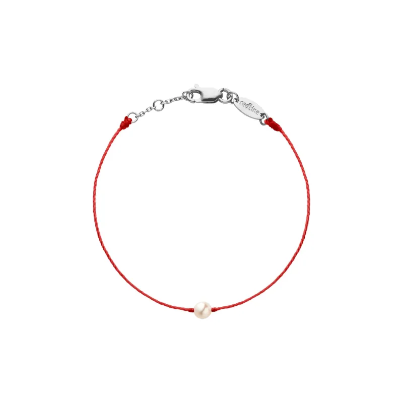 Redline 18K White Gold Cultured Pearl Bracelets Kids' White-0