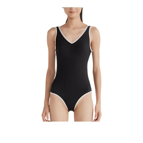 DECATHLON One piece Swimsuit Women's Black