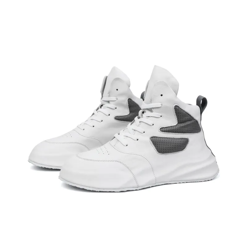 Paladin Anti-Slip And Wear-Resistant Height Increasing High-Top Casual Shoes Men's-6