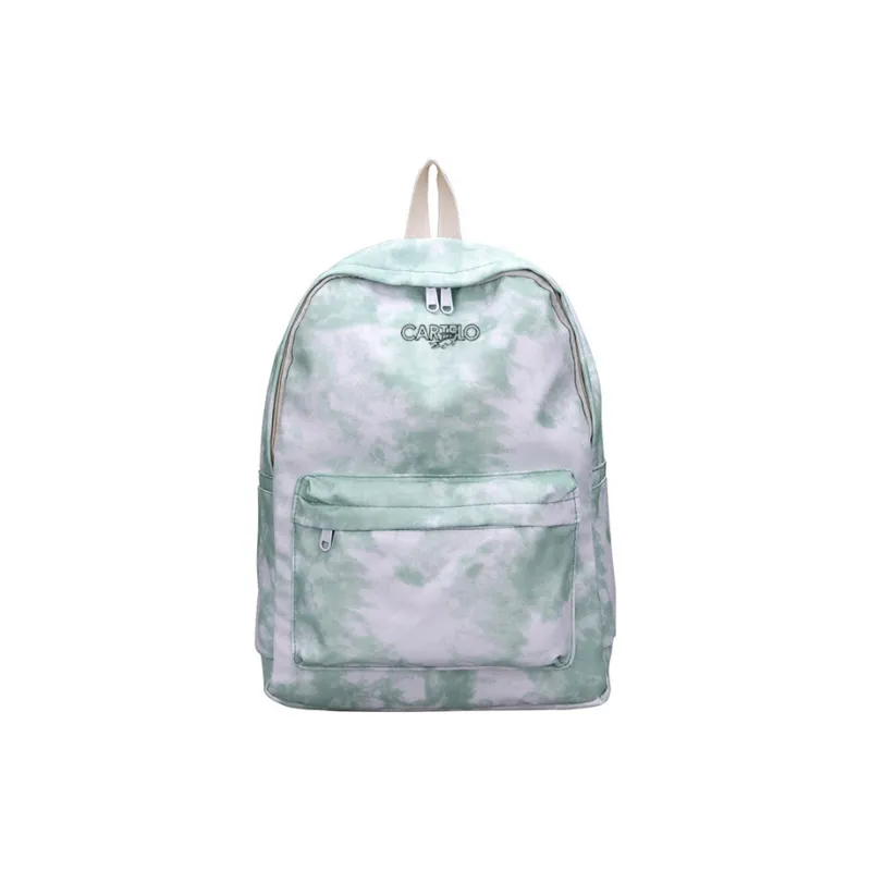 CARTELO Nylon Portable Backpack Travel Laptop Bag Backpack Medium Size Unisex Gray/Green Pink Sky Blue-3
