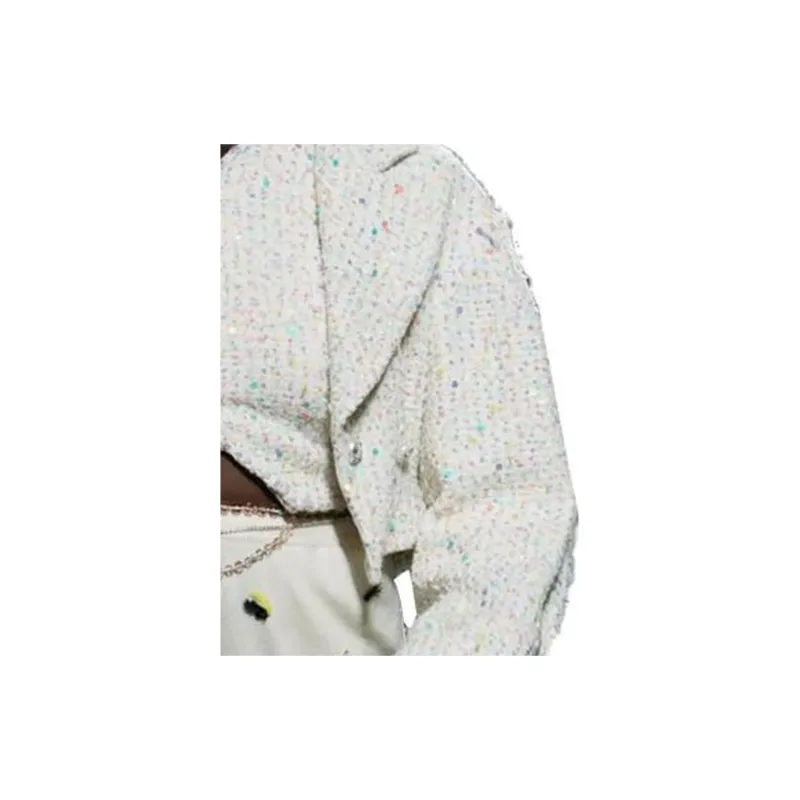 CHANEL Jackets Women's Ivory-4