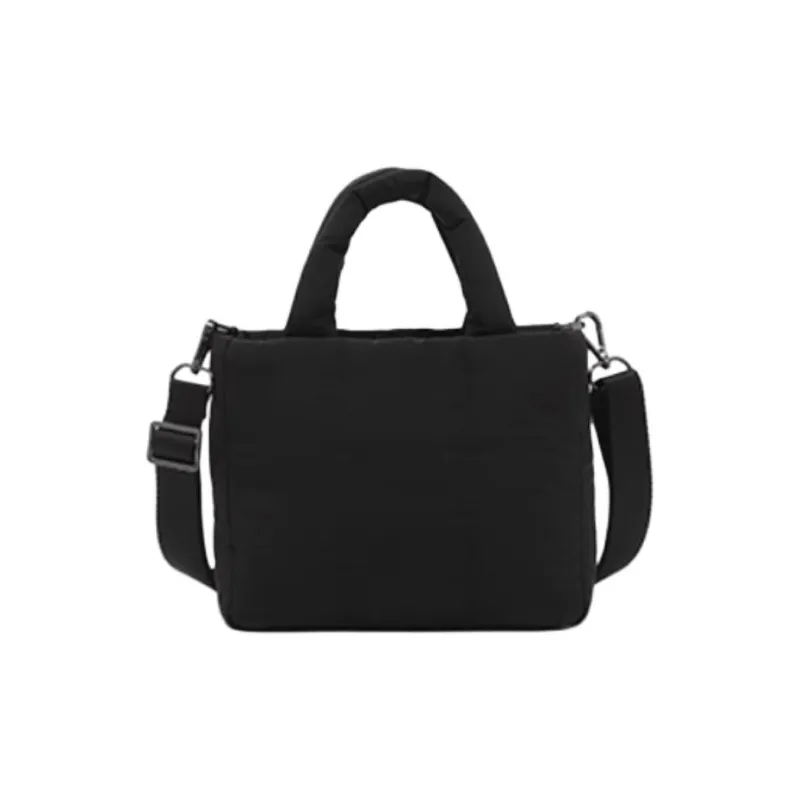 NATIONAL GEOGRAPHIC Nylon Tote Bag, Shopping Bag, Shoulder Bag, Handbag Regular Unisex Black-2