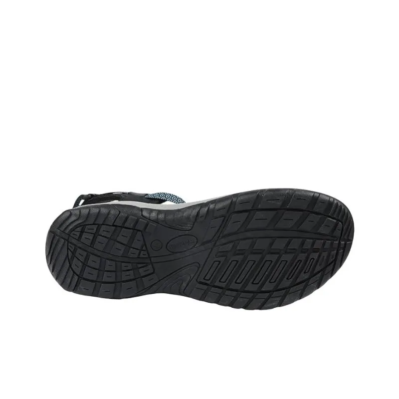NORTHSIDE Beach Sandals Women's Black Green-3