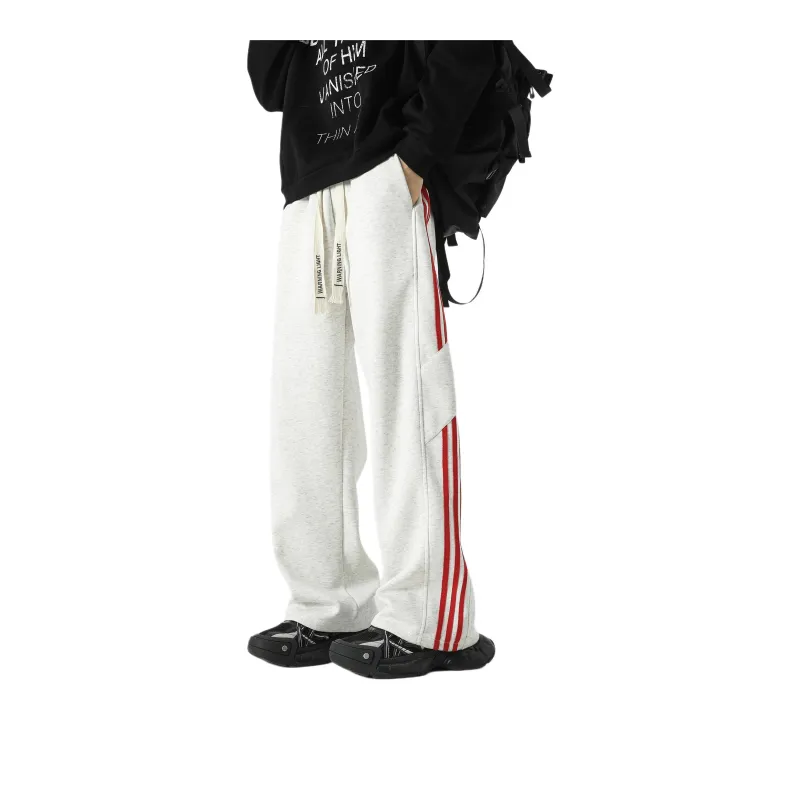 WARNING LIGHT Knitted Sports Pants Unisex-20