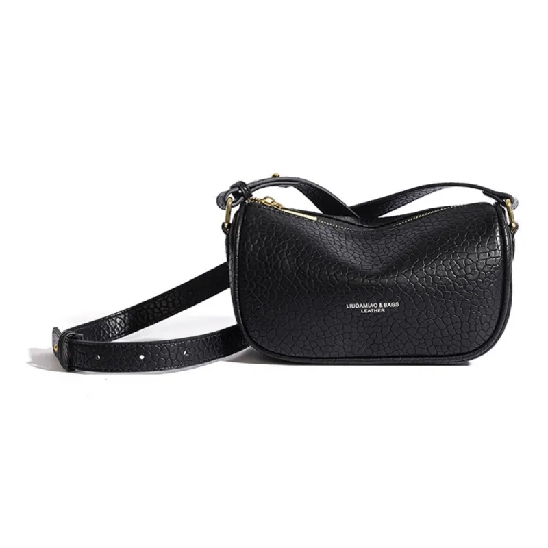 OKEKE Pu Crossbody Bag Shoulder Bag Regular Unisex Dark Brown/Black/Khaki/Light Brown-0