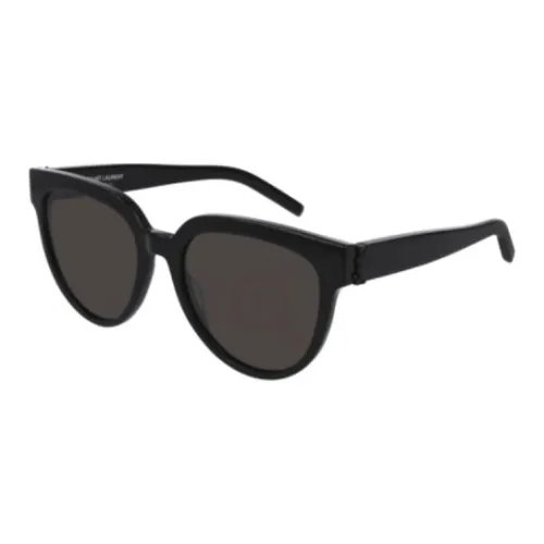 SAINT LAURENT Acetate Cat Eye Sunglasses Women's Black