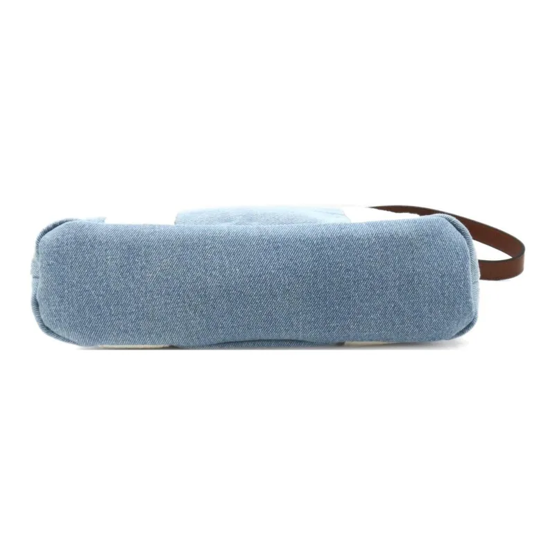 Chloe Denim Shoulder Bag, Crossbody Bag, Handbag Kids' Blue & Ivory-2