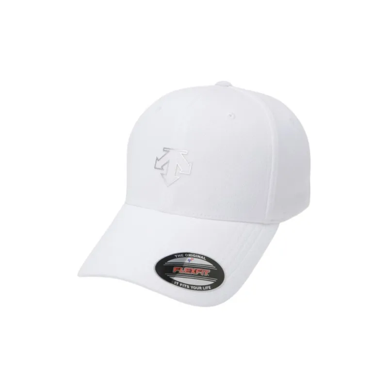 DESCENTE Polyester Baseball Caps Unisex White-0