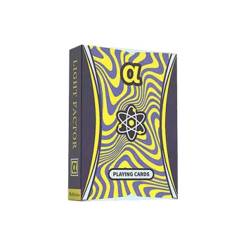 WohStudios Flower Cutting Board Light Factor Α/β Tidal Play Paper Card Fluorescent Purple Color Changing Poker Cards