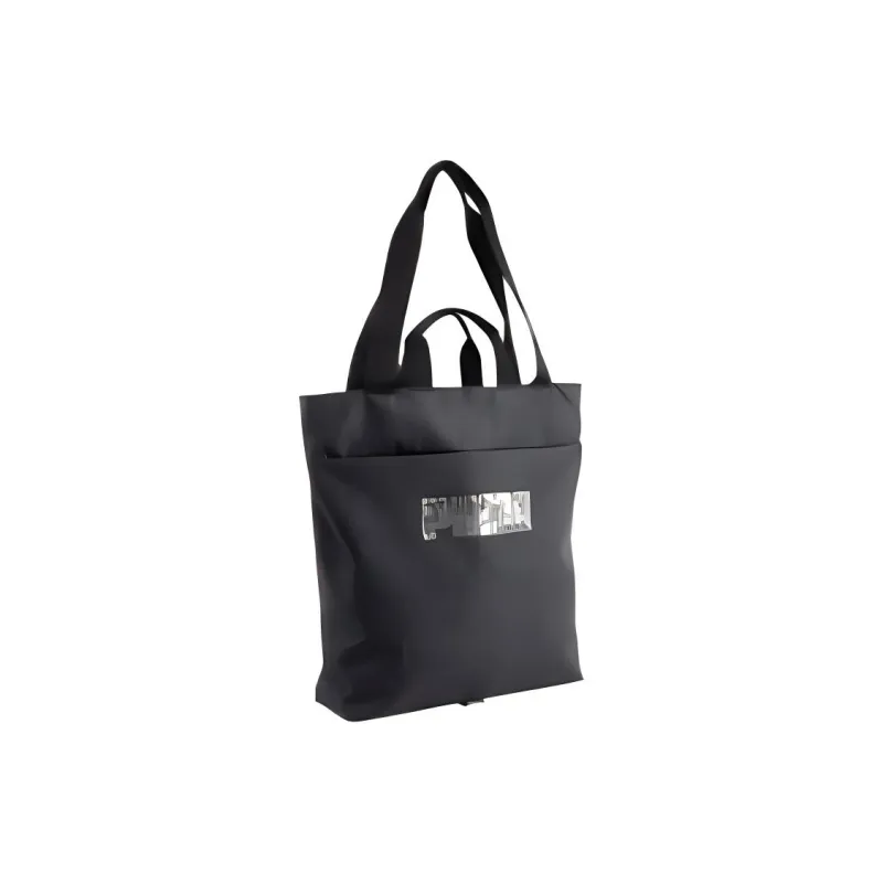 PUMA Fabric One Shoulder Handbags Regular Unisex Black & Metallic-0