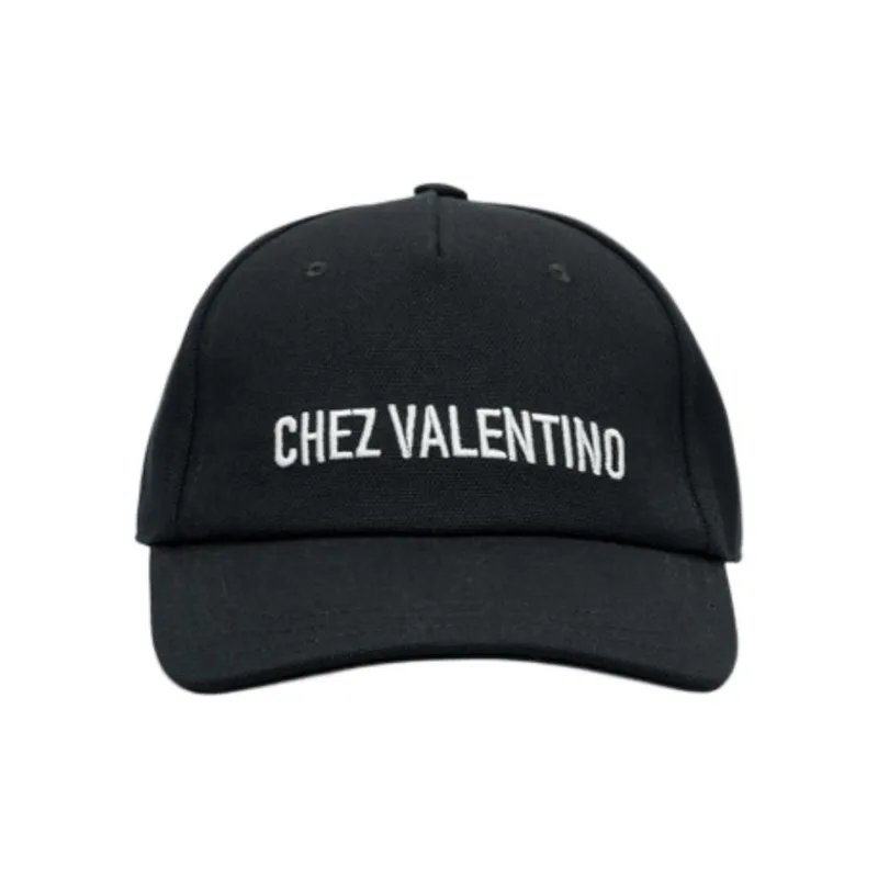 Valentino Logo Printed Baseball Cap-0