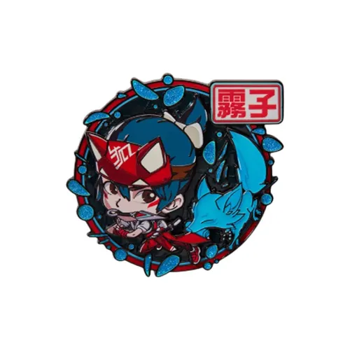 Blizzard Games Merch Overwatch Mei Glow In The Dark Collectible Limited Edition Badges