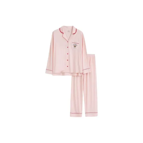 WANANNI Pajama Set Women's Cream Pink