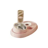 Milk Tea Cherry Blossom Pink+Stainless Steel Bowl