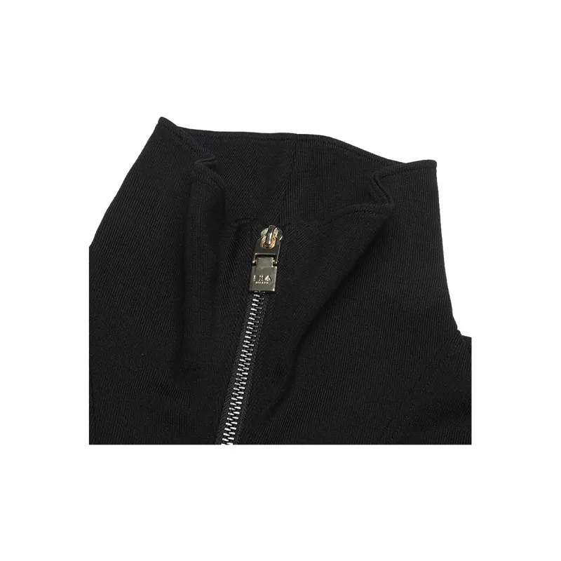 FILA FILA MILANO Italian Luxury Sports Collection Sweatshirt Women's Jet Black-4