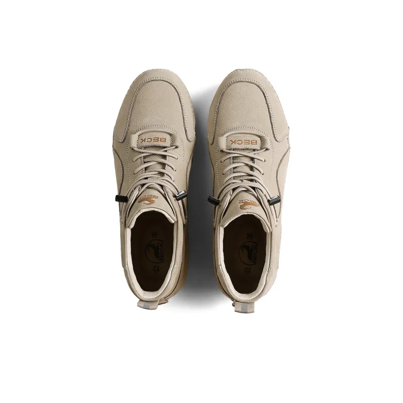 BECK Cushioned Wear Resistant Water Resistant And Wide Coverage High Top Casual Shoes Men's-10