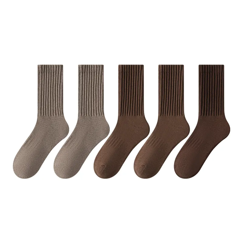XXLLG Mid Calf Socks Women's Combo Set-7