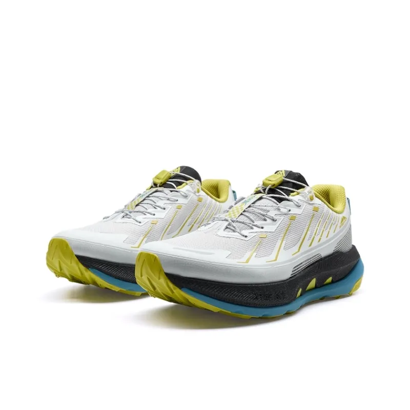 XTEP Cushioning Anti Slip And Wear Resistant Low Top Outdoor Shoes Men's Gray White-2
