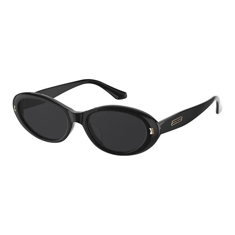 HELEN KELLER Plate Frame Cat Eye Sunglasses Unisex-5