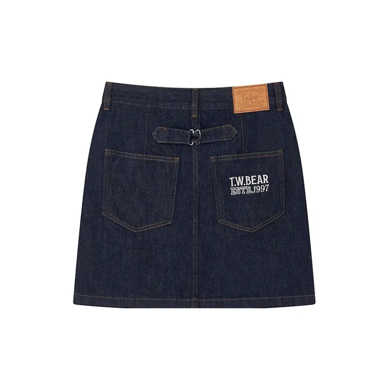 Teenie Weenie Casual Short Skirts Women's Denim-1