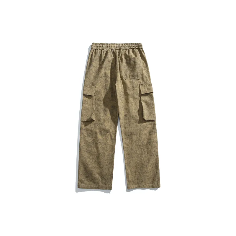 ROBINHOOD Casual Pants Unisex Khaki-1