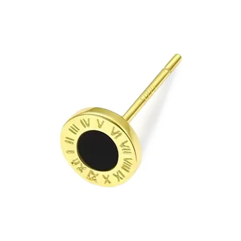 KIVA Sterling Silver Stud Earrings Unisex-7