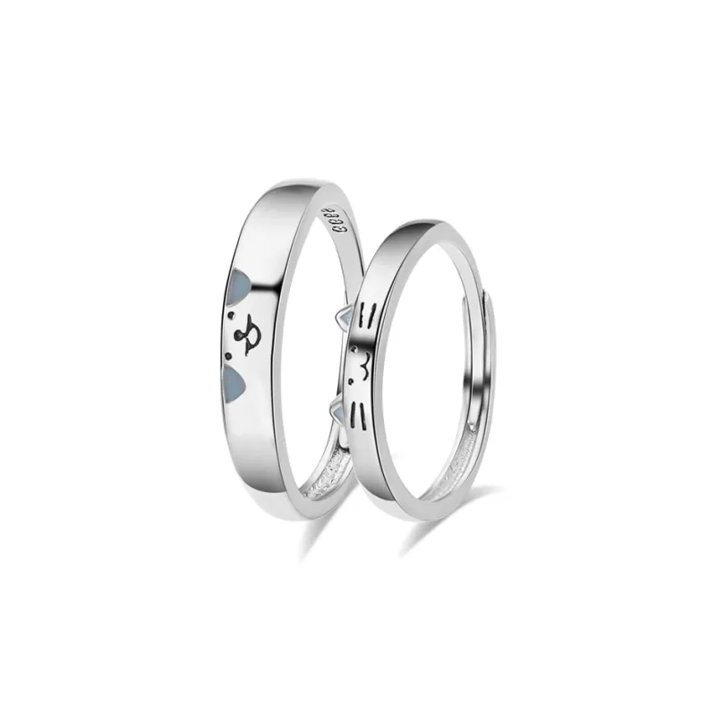 Muyan S999 Fine Silver Rings Unisex-0