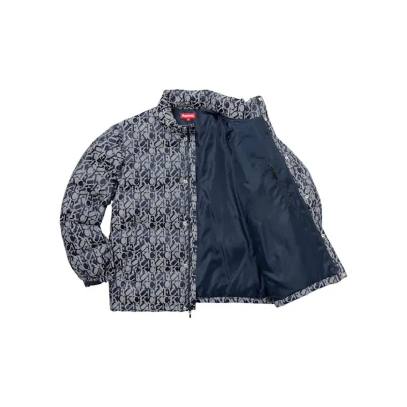 Supreme Fuck Jacquard Puffy Jacket-2