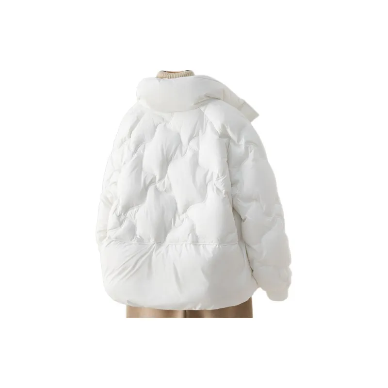 IHIMI Down Jacket Women's White-2