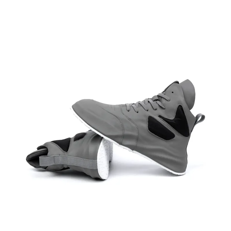 Paladin Anti-Slip And Wear-Resistant Height Increasing High-Top Casual Shoes Men's-4
