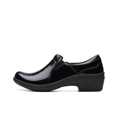 Clarks Talene Pace Chunky Heel High Heels Women's Black