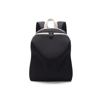 NOXXON Polyester Backpack Regular Unisex Obsidian Black/Khaki