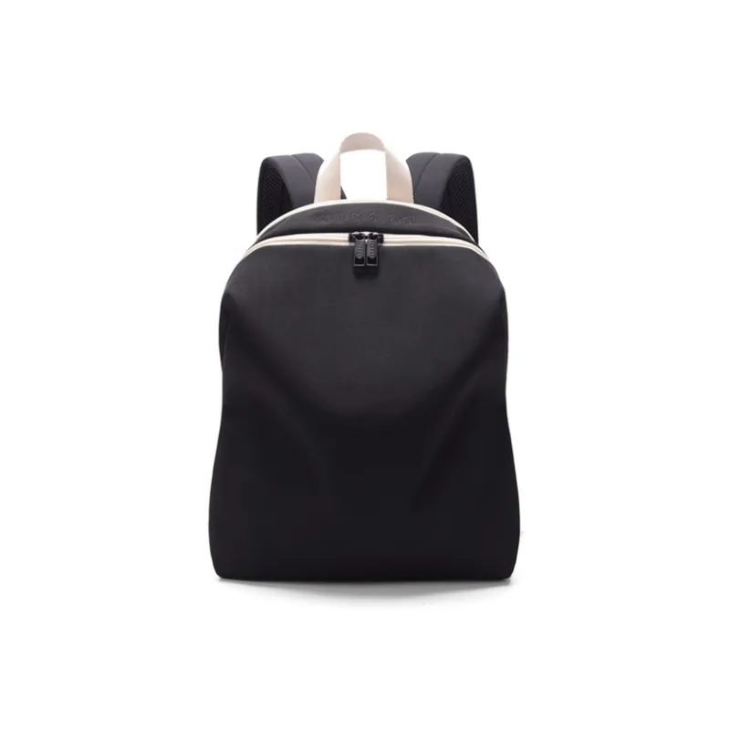 NOXXON Polyester Backpack Regular Unisex Obsidian Black/Khaki-0