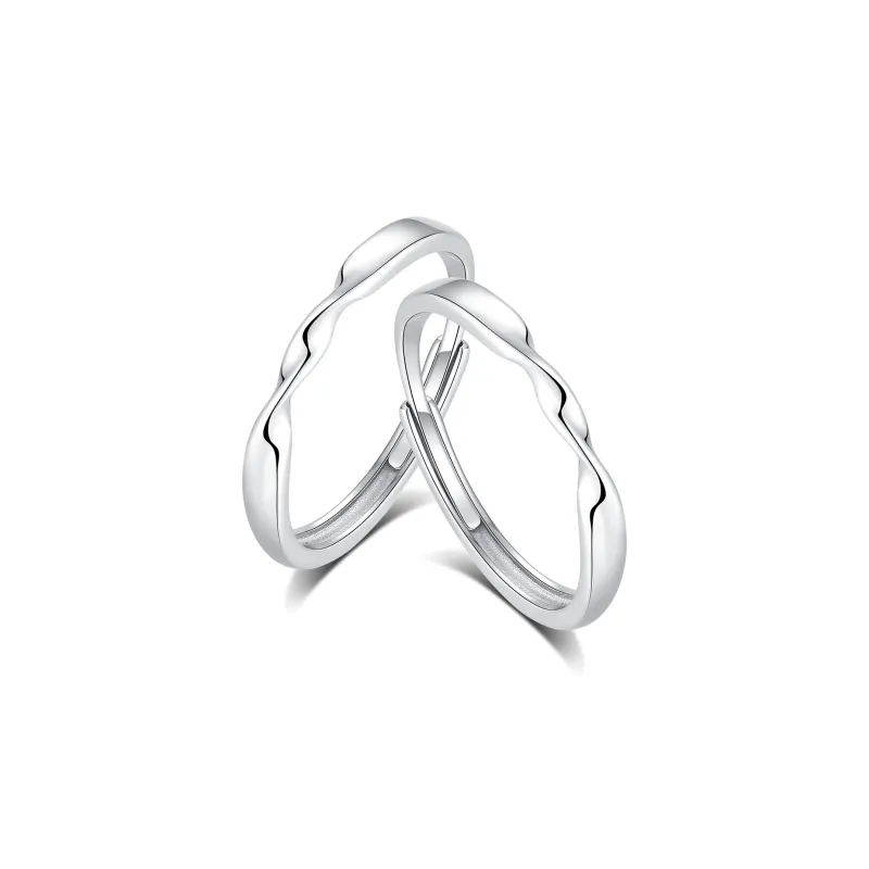MIDNIGHT MOMENT Alloy/Sterling Silver Rings Unisex-9