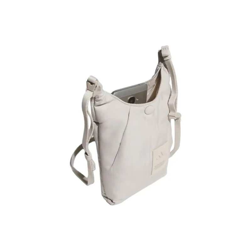 Adidas Polyester One Shoulder Crossbody Cell Phone Pouch Unisex Gray-2