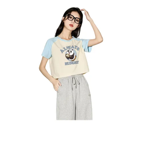 Tonlion Raglan Sleeve T-Shirt Women's