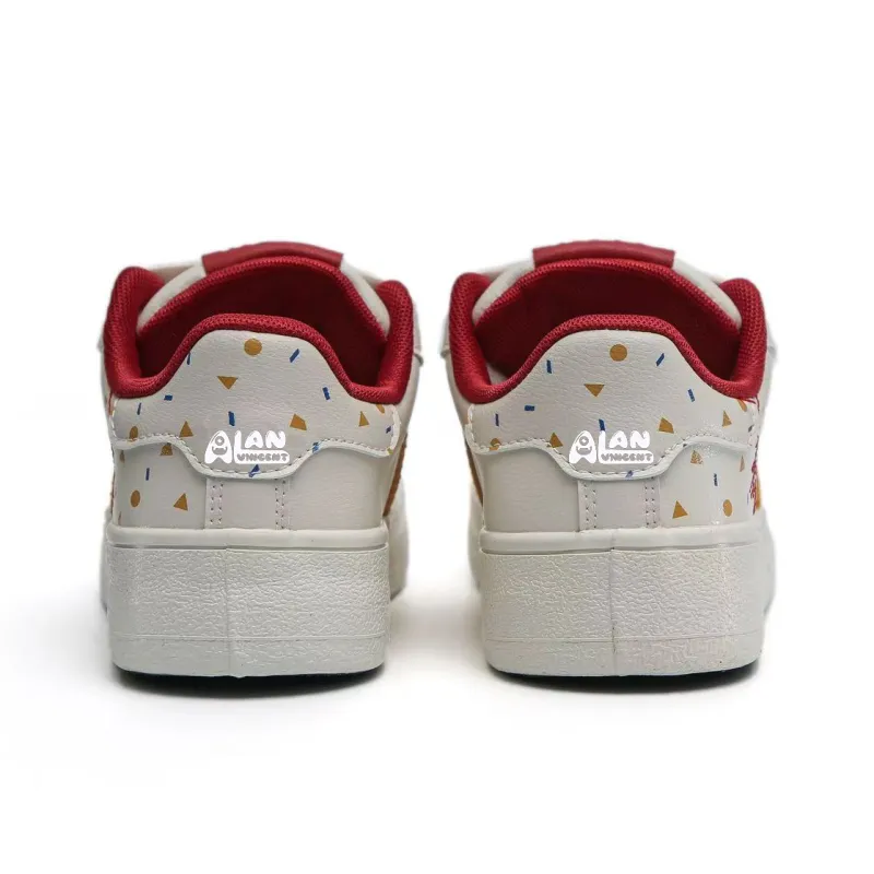 Alan Vincent Slip Resistant Breathable Abrasion Resistant Low Top Skateboard Shoes Women's-11
