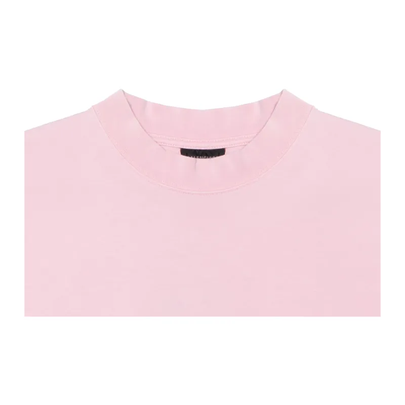 Balenciaga Bb Paris Rhinestone embellished T shirt-3