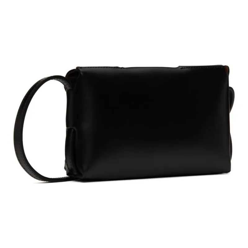Hereu Calfskin Crossbody Bag Shoulder Bag Mini Women's Black-2