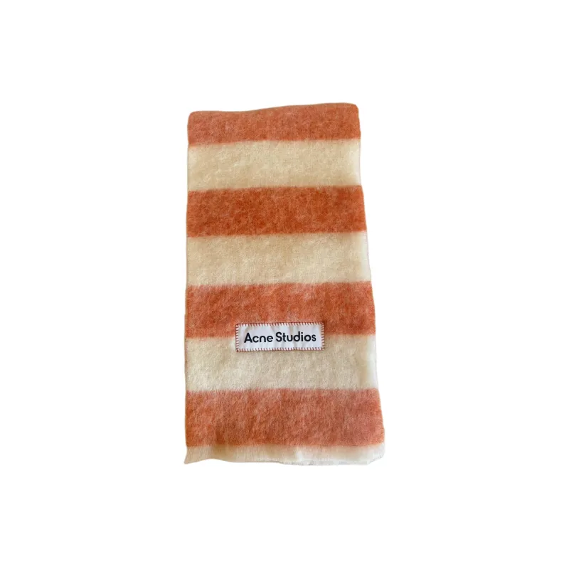 Acne Studios Wool Shawls Unisex Red-0