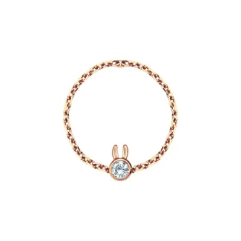 Redline Rose Gold With Diamond Rings Women's