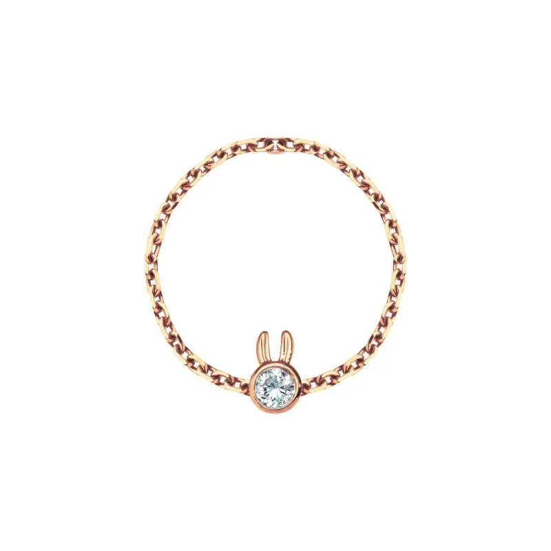 Redline Rose Gold With Diamond Rings Women's-0