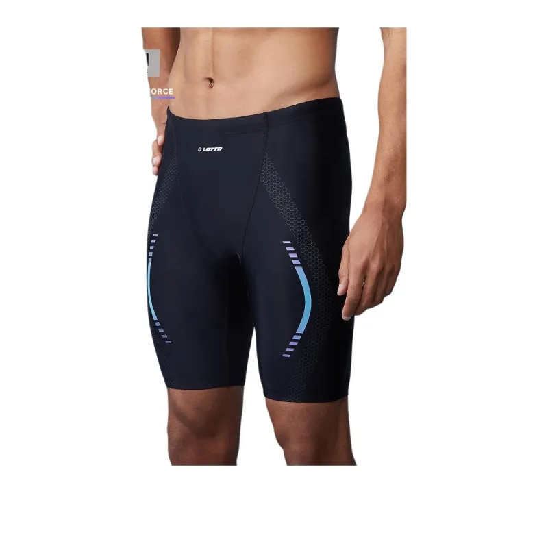 LOTTO Swimming Shorts Men's Black Purple-2
