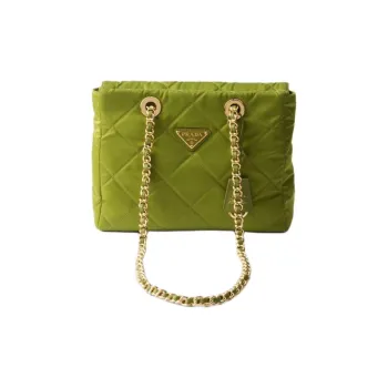 PRADA Re Edition Fabric Tote Bag Shopping Bag Crossbody Bag Shoulder Bag Women's Ivy Green
