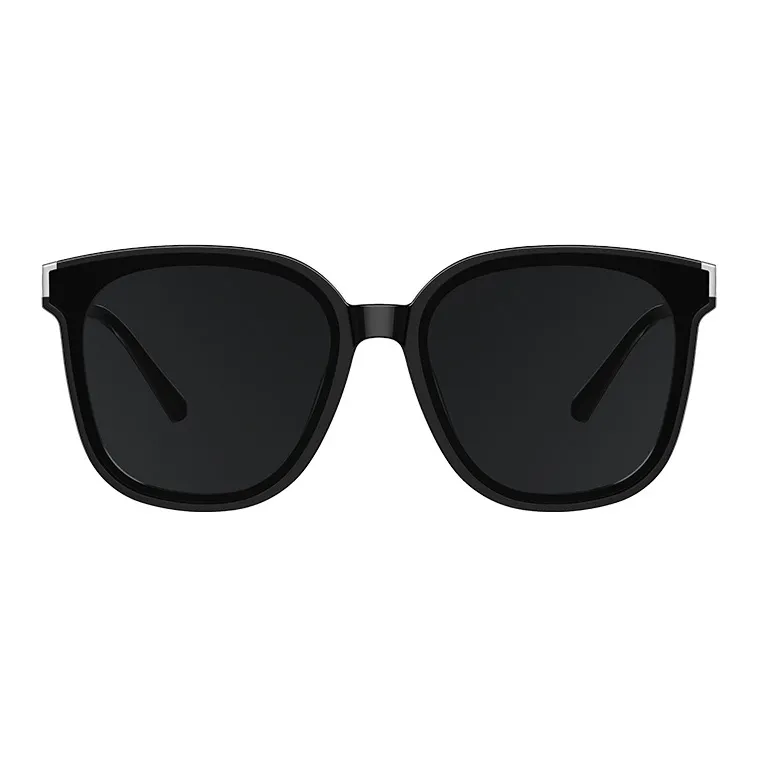HELEN KELLER Plate Frame Square Sunglasses Unisex-2