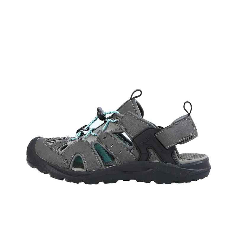 NORTHSIDE Anti-Slip Wear-Resistant River Trekking Shoes Women's Gray Green-0