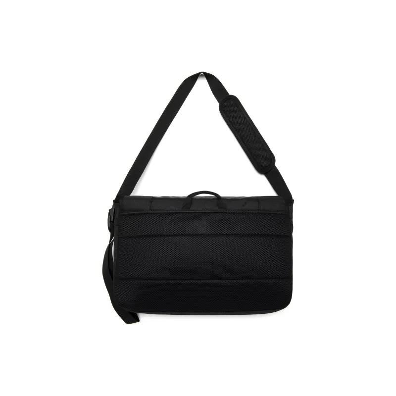 Lee Polyester Messenger Bag, Shoulder Bag Regular Men's Black-1