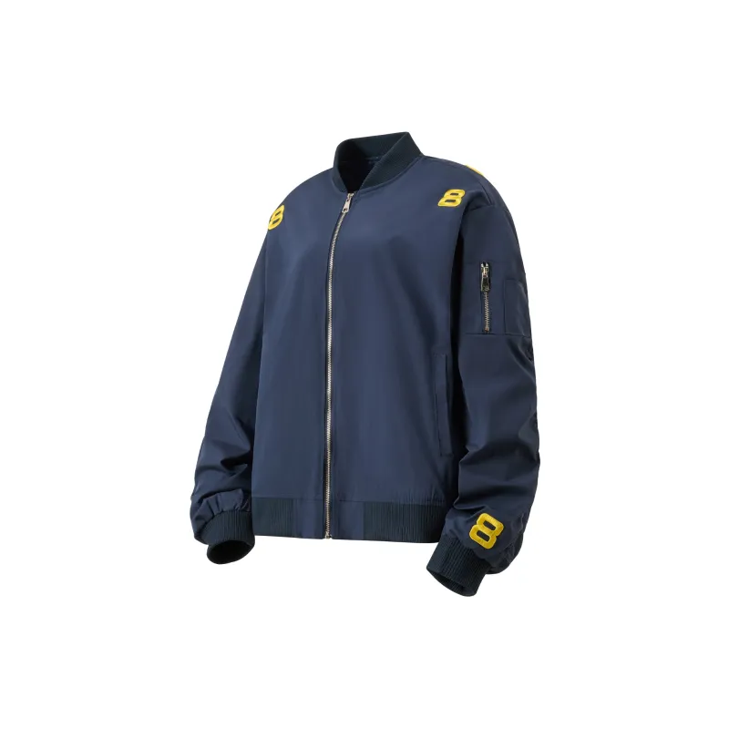 FOASIS Puffer Jacket Unisex Navy Blue-4