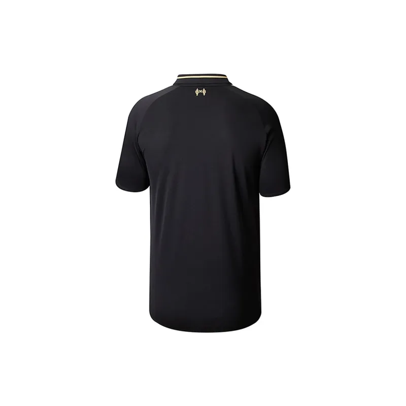 New Balance Polo Shirts Men Black-1