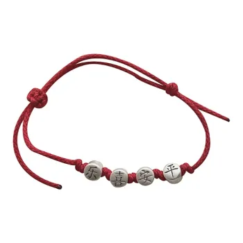 Heart Grass S925 Silver Bracelets Women's